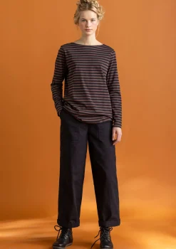 Gudrun Sjödén Basic-Streifenshirt aus Bio-Baumwolle