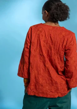 Gudrun Sjödén Bluse „Clementine“ aus Bio-Baumwolle