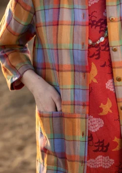 Gudrun Sjödén Bluse „Skagen“ aus Bio-Baumwollgewebe