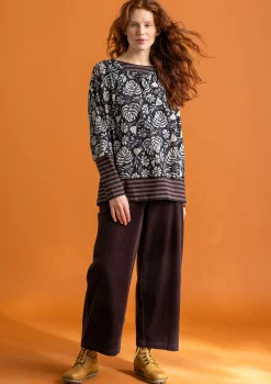 Gudrun Sjödén Cordhose aus Bio-Baumwolle/Elasthan