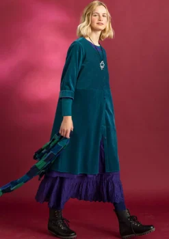 Gudrun Sjödén Cordkleid aus Bio-Baumwolle/Elasthan