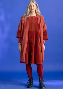 Gudrun Sjödén Cordkleid aus Bio-Baumwolle/Elasthan