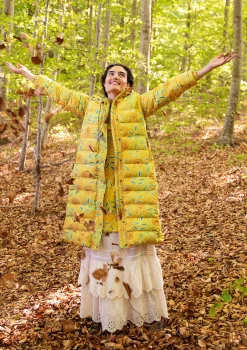 Gudrun Sjödén Daunenmantel „Bhumika“ aus Recycling-Polyester/Daunen