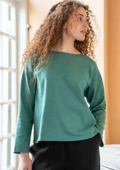 Gudrun Sjödén Einfarbiges Shirt aus Bio-Baumwolle