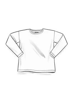 Gudrun Sjödén Einfarbiges Shirt aus Bio-Baumwolle