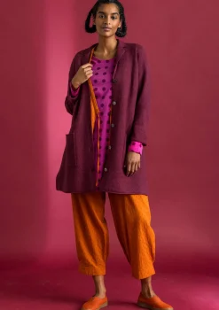 Gudrun Sjödén Gestrickter Blazer aus gefilzter Bio-Wolle