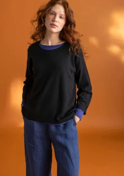 Gudrun Sjödén Hose „Asta“ aus Leinengewebe