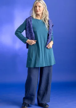 Gudrun Sjödén Hose „Asta“ aus Leinengewebe