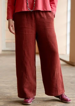 Gudrun Sjödén Hose aus Leinengewebe