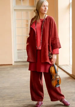 Gudrun Sjödén Hose aus Leinengewebe