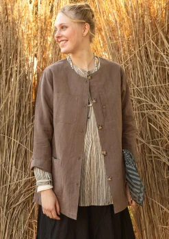 Gudrun Sjödén Jacke aus Leinen/Bio-Baumwolle