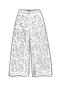 Gudrun Sjödén Jerseyhose „Aurora“ aus Bio-Baumwolle/Modal/Elasthan
