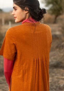 Gudrun Sjödén Jerseykleid aus Bio-Baumwolle