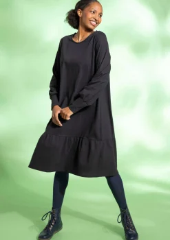 Gudrun Sjödén Jerseykleid aus Bio-Baumwolle/Leinen
