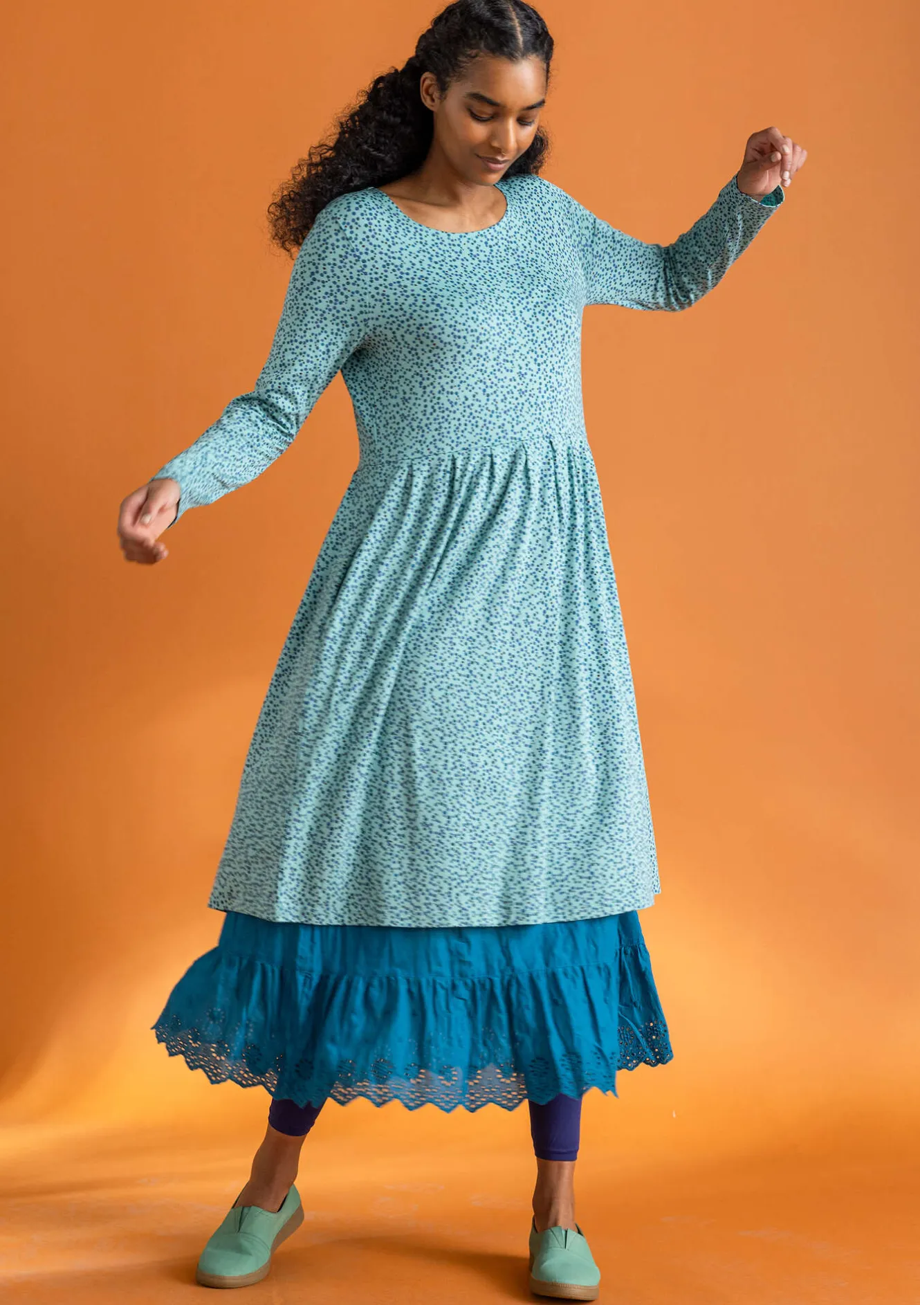 Gudrun Sjödén Jerseykleid „Helga“ aus Lyocell/Elasthan