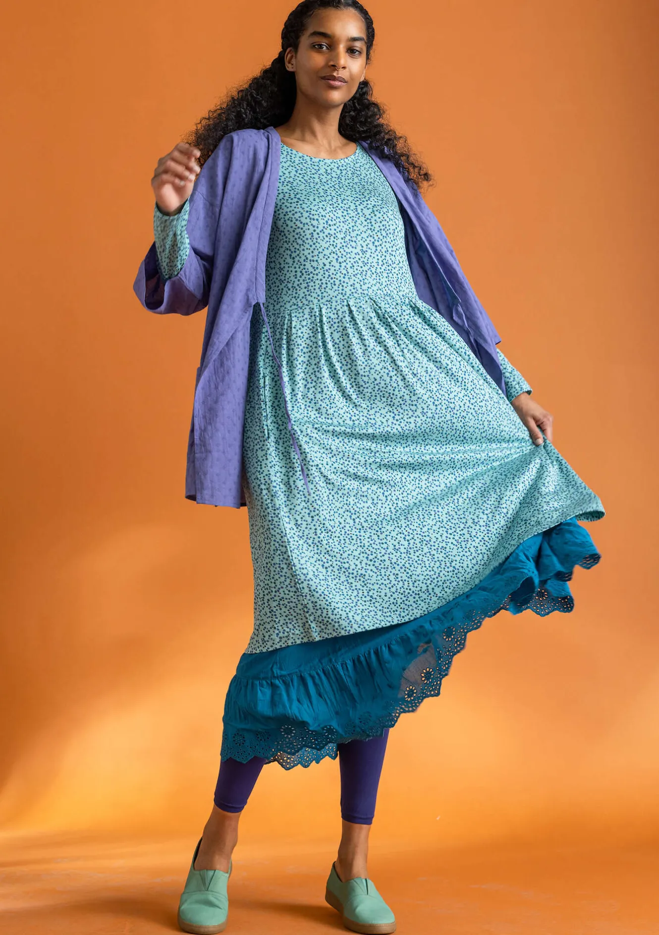 Gudrun Sjödén Jerseykleid „Helga“ aus Lyocell/Elasthan