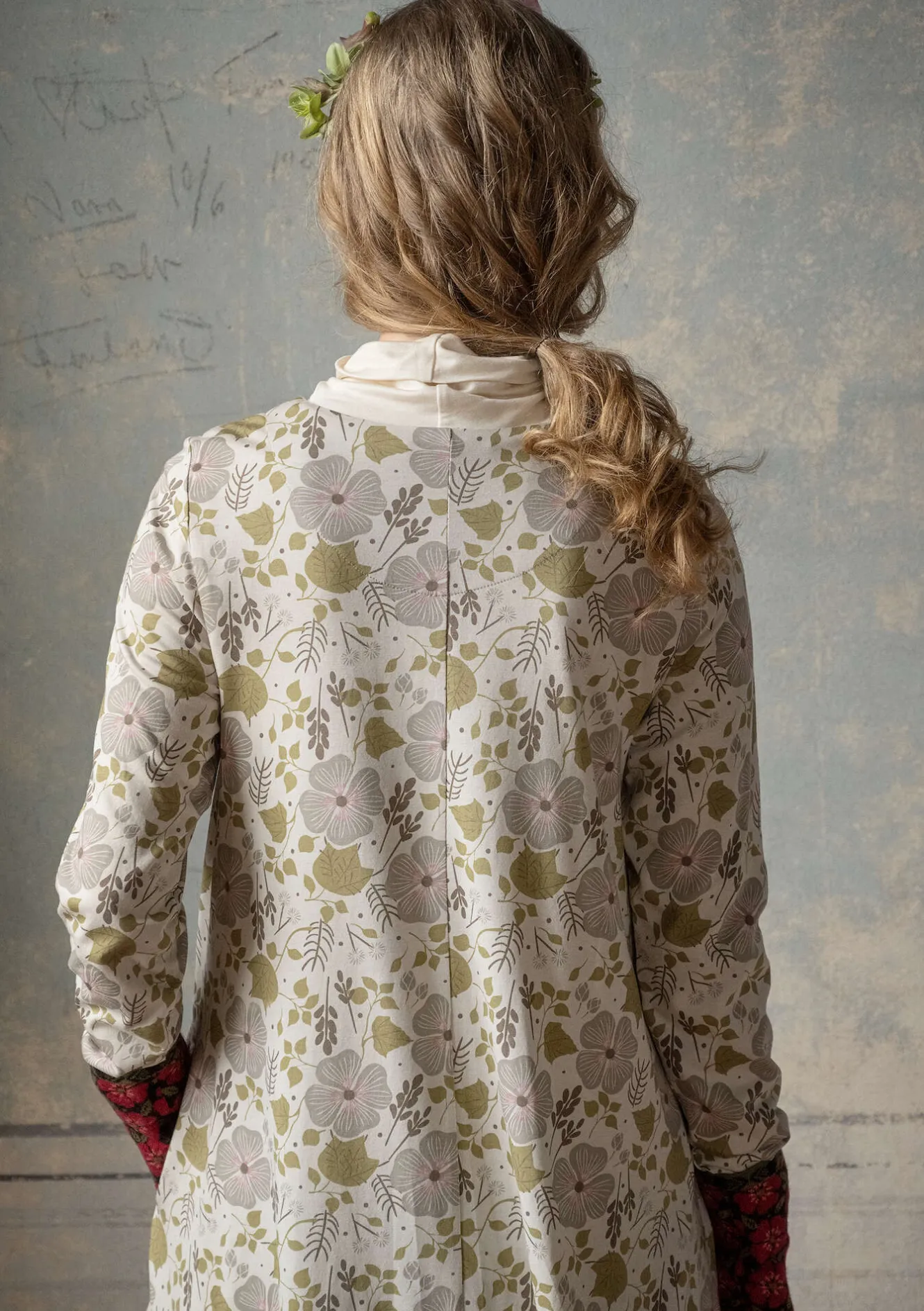 Gudrun Sjödén Jerseykleid „Höstanemone“ aus Bio-Baumwolle/Modal