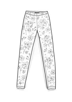 Gudrun Sjödén Jerseyleggings „Pelargon“ aus Lyocell/Elasthan