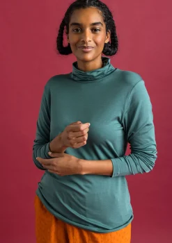 Gudrun Sjödén Jersey-Rollkragenshirt aus Lyocell/Elasthan