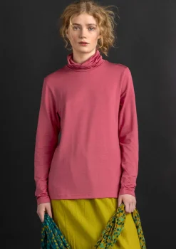 Gudrun Sjödén Jersey-Rollkragenshirt aus Lyocell/Elasthan