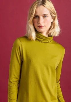 Gudrun Sjödén Jersey-Rollkragenshirt aus Lyocell/Elasthan