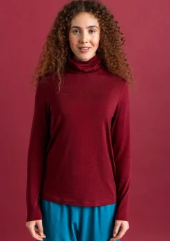 Gudrun Sjödén Jersey-Rollkragenshirt aus Lyocell/Elasthan