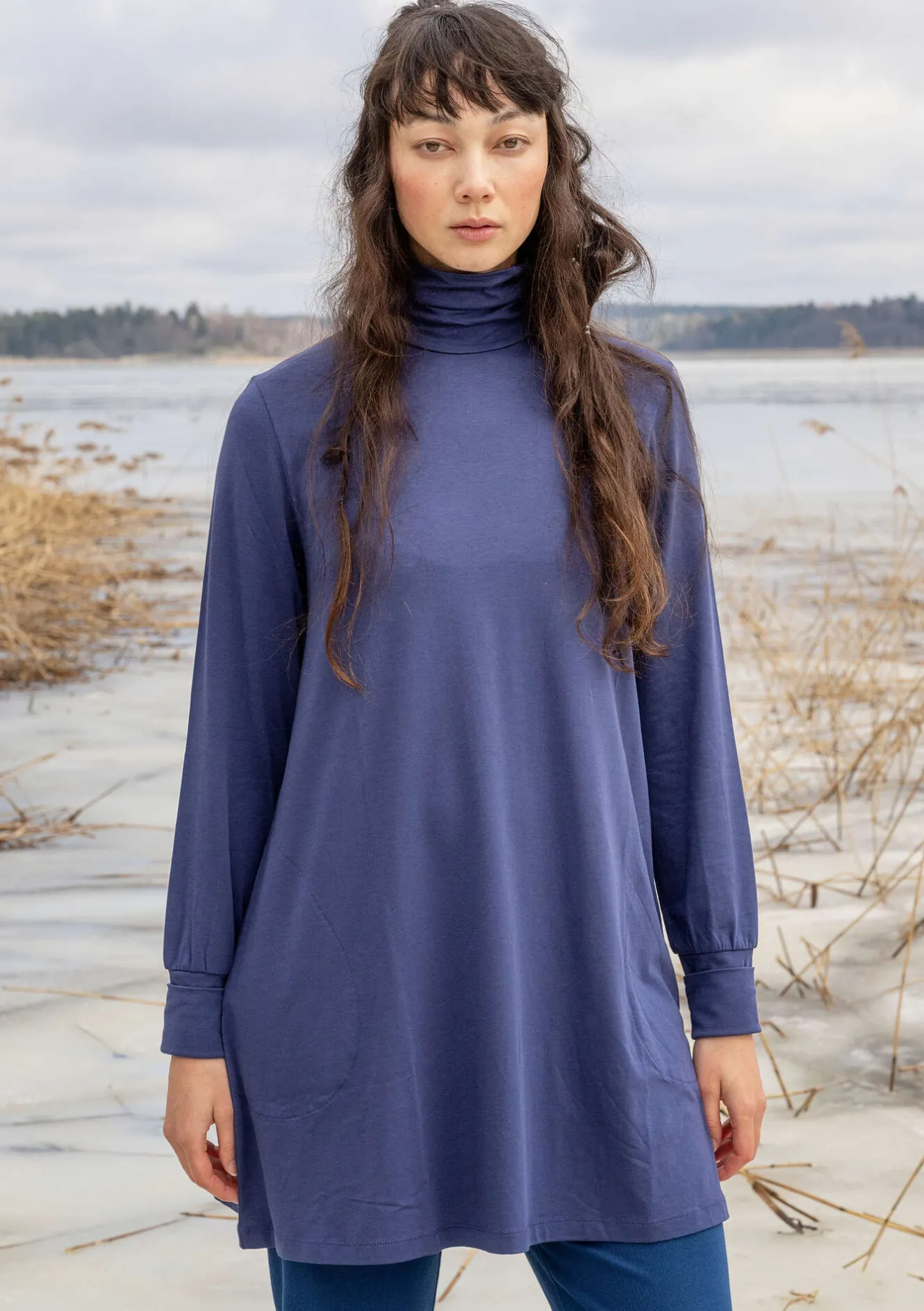 Gudrun Sjödén Jerseytunika aus Bio-Baumwolle/Modal/Elasthan