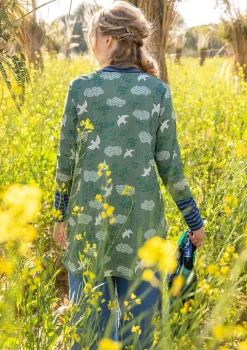 Gudrun Sjödén Jerseytunika „Flyttfågel“ aus Bio-Baumwolle