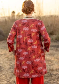Gudrun Sjödén Jerseytunika „Flyttfågel“ aus Bio-Baumwolle