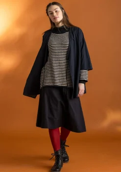 Gudrun Sjödén Kimono aus Bio-Baumwolldobby