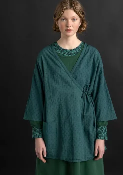 Gudrun Sjödén Kimono aus Bio-Baumwolldobby