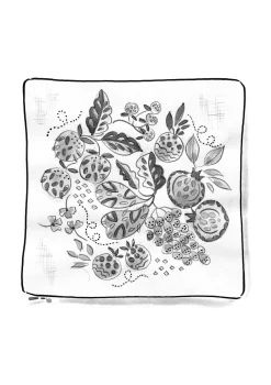 Gudrun Sjödén Kissenhülle „Fruits“ aus Bio-Baumwolle
