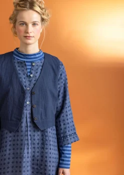 Gudrun Sjödén Kleid „Asta“ aus Leinengewebe
