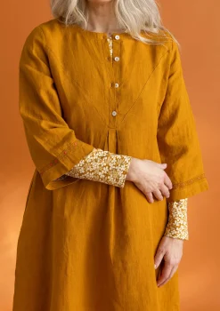 Gudrun Sjödén Kleid „Asta“ aus Leinengewebe