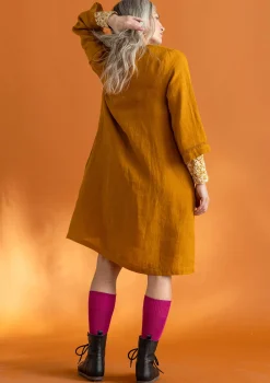Gudrun Sjödén Kleid „Asta“ aus Leinengewebe
