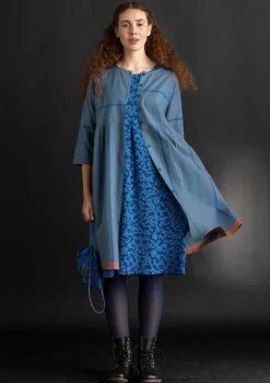 Gudrun Sjödén Kleid „Ava” aus Bio-Baumwollgewebe