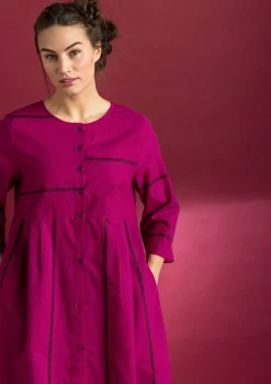 Gudrun Sjödén Kleid „Ava” aus Bio-Baumwollgewebe