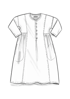 Gudrun Sjödén Kleid „Hedda“ aus Bio-Baumwollgewebe