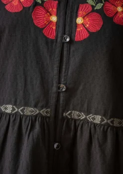 Gudrun Sjödén Kleid „Åland“ aus Bio-Baumwollgewebe