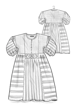 Gudrun Sjödén Kleid „Sofia“ aus Bio-Baumwollgewebe
