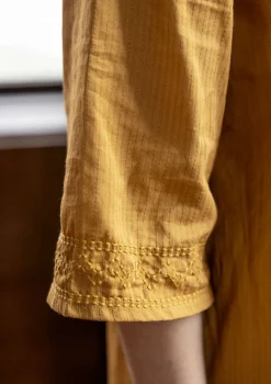 Gudrun Sjödén Kleid „Wanja“ aus Bio-Baumwollgewebe