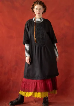 Gudrun Sjödén Kleid „Wanja“ aus Bio-Baumwollgewebe