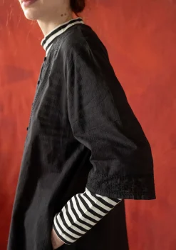 Gudrun Sjödén Kleid „Wanja“ aus Bio-Baumwollgewebe