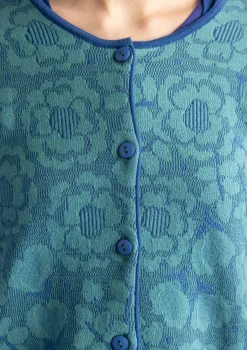 Gudrun Sjödén Langstrickjacke „Astrid“ aus Bio-/Recycling-Baumwolle