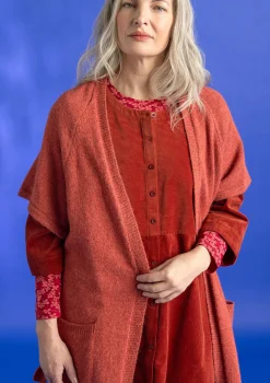Gudrun Sjödén Langstrickjacke aus Alpakagemisch