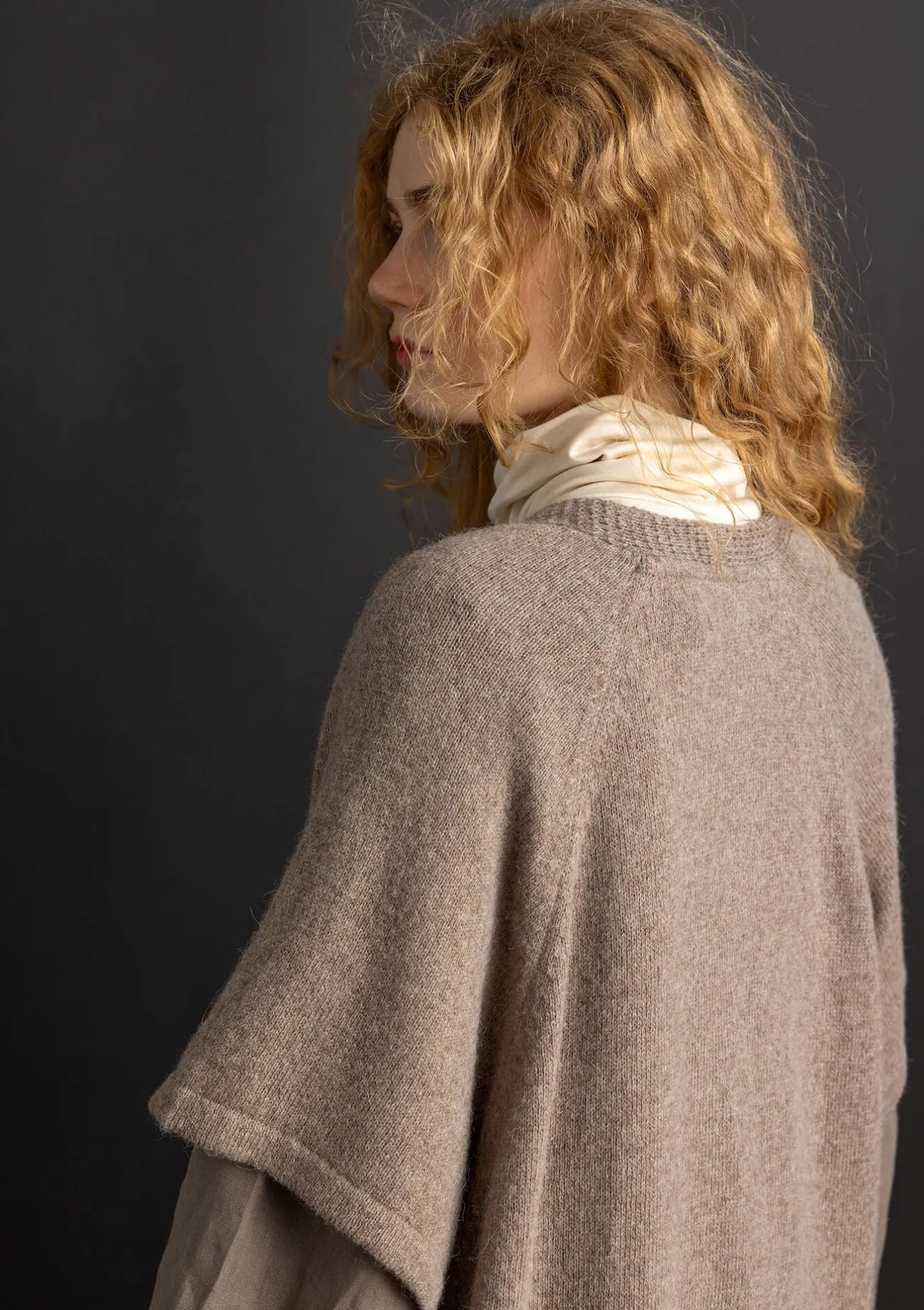 Gudrun Sjödén Langstrickjacke aus Alpakagemisch