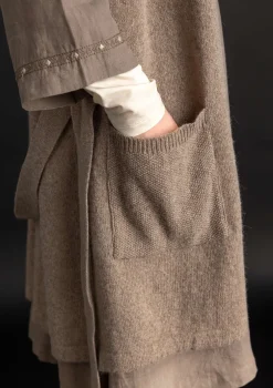 Gudrun Sjödén Langstrickjacke aus Alpakagemisch