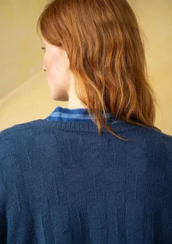 Gudrun Sjödén Langstrickjacke „Capella“ aus Lammwolle