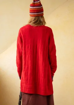 Gudrun Sjödén Langstrickjacke „Capella“ aus Lammwolle