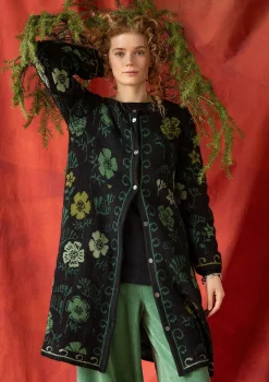 Gudrun Sjödén Langstrickjacke „Gnistra“ aus Bio- und Recycling-Baumwolle/Alpakawollgemisch